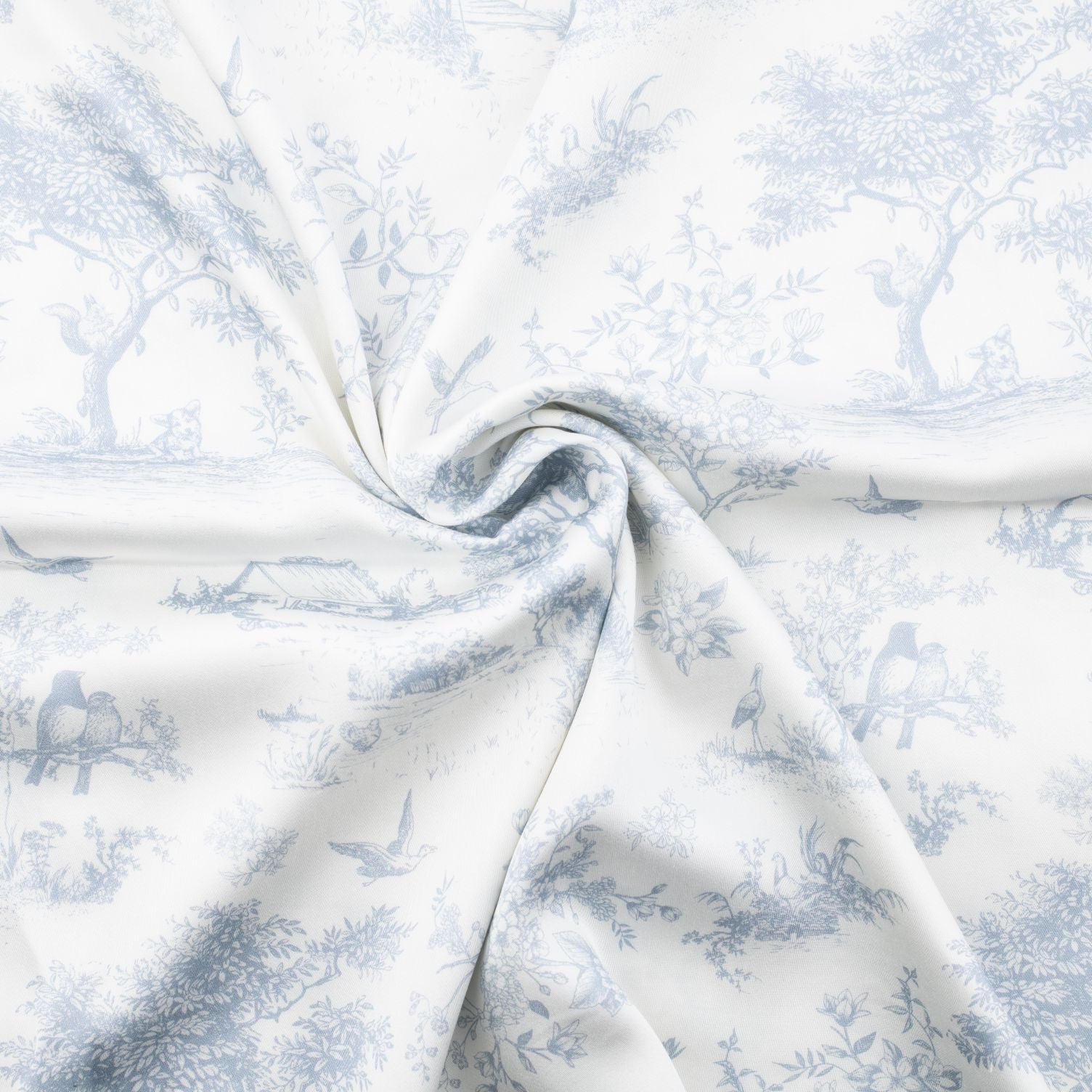 Iced Bamboo Sheets Set (Toile De Jouy) - Preorder - Bedtribe