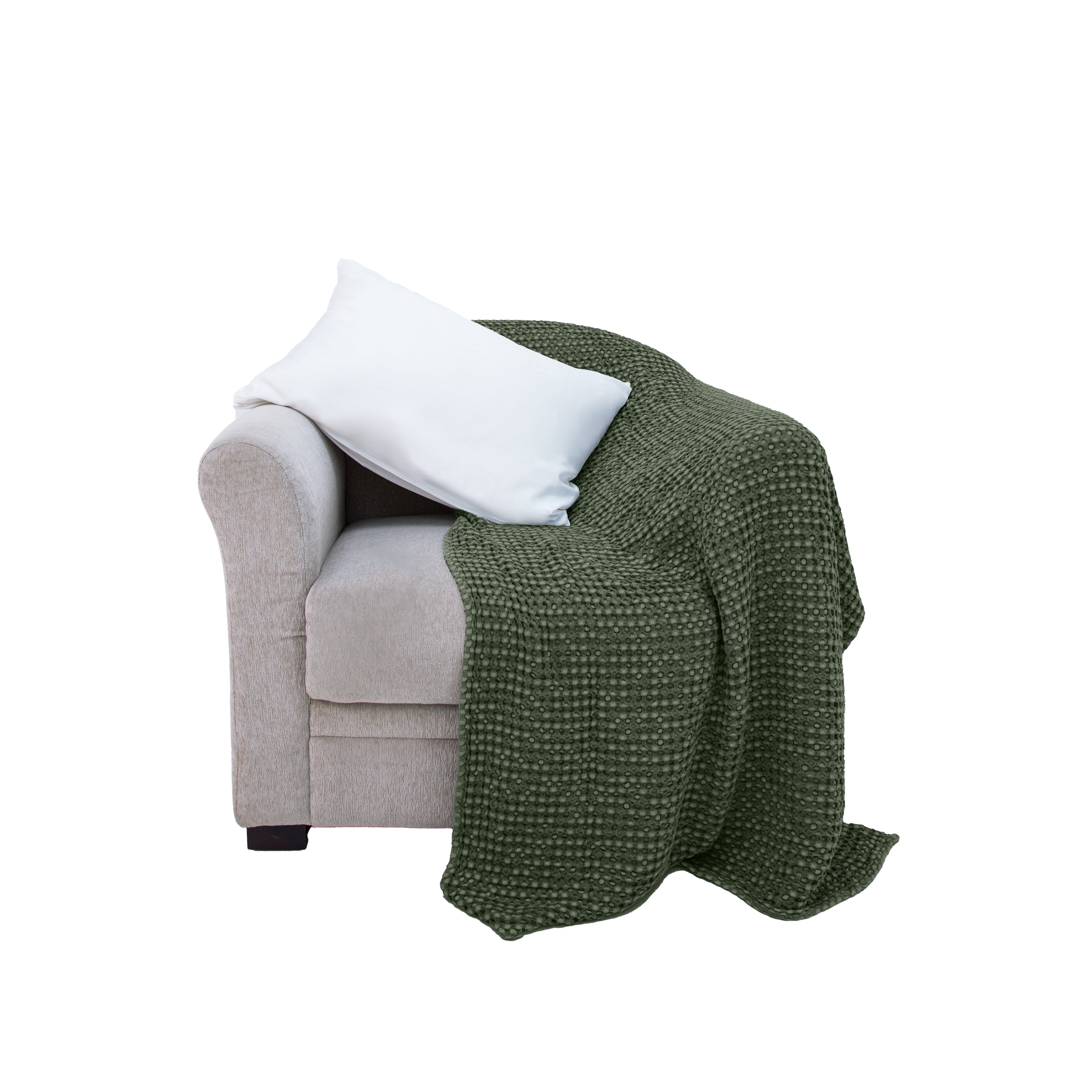 Ultra-cool Bamboo Throw (Forest) - Bedtribe