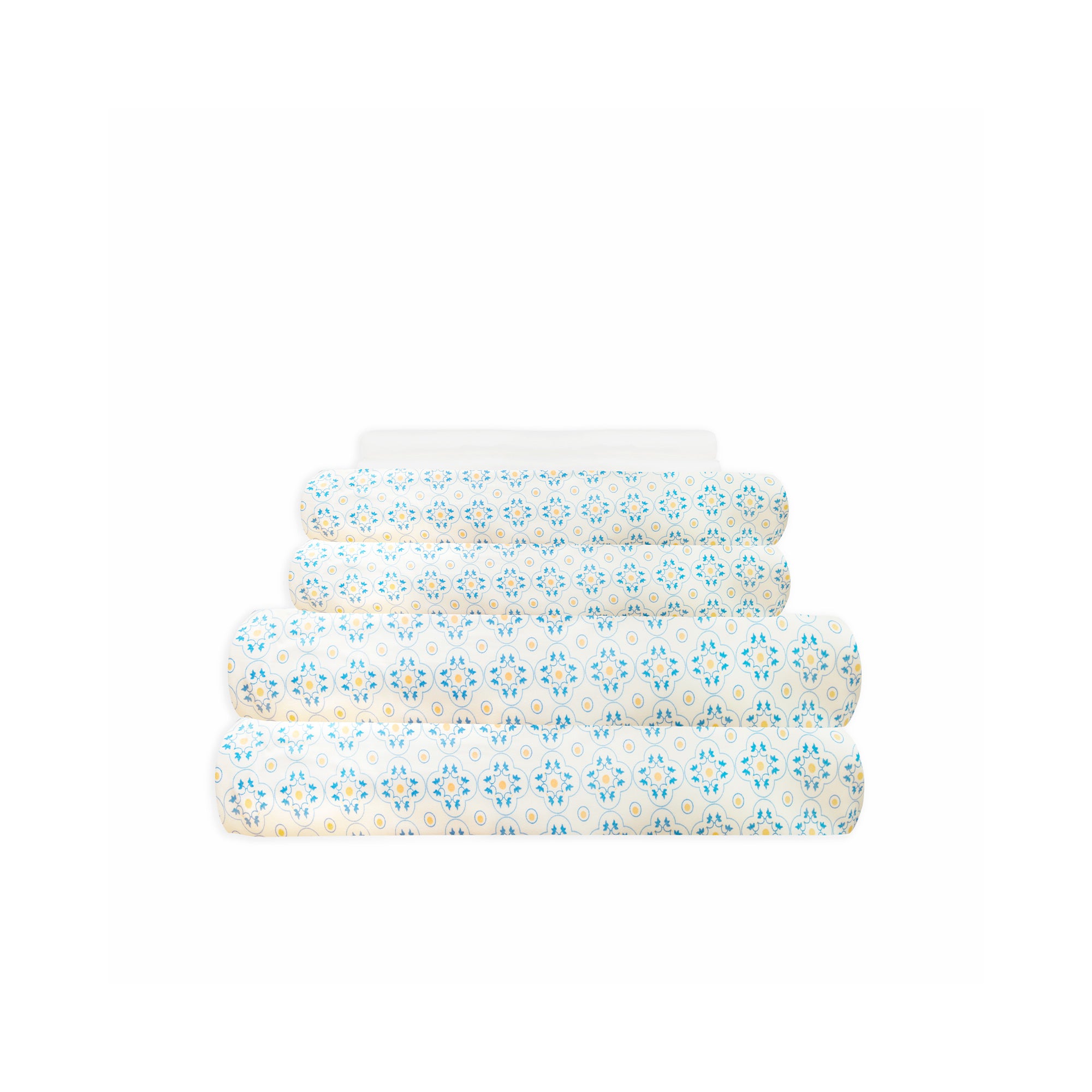 Iced Bamboo Sheets Set (Patterned) - Bedtribe