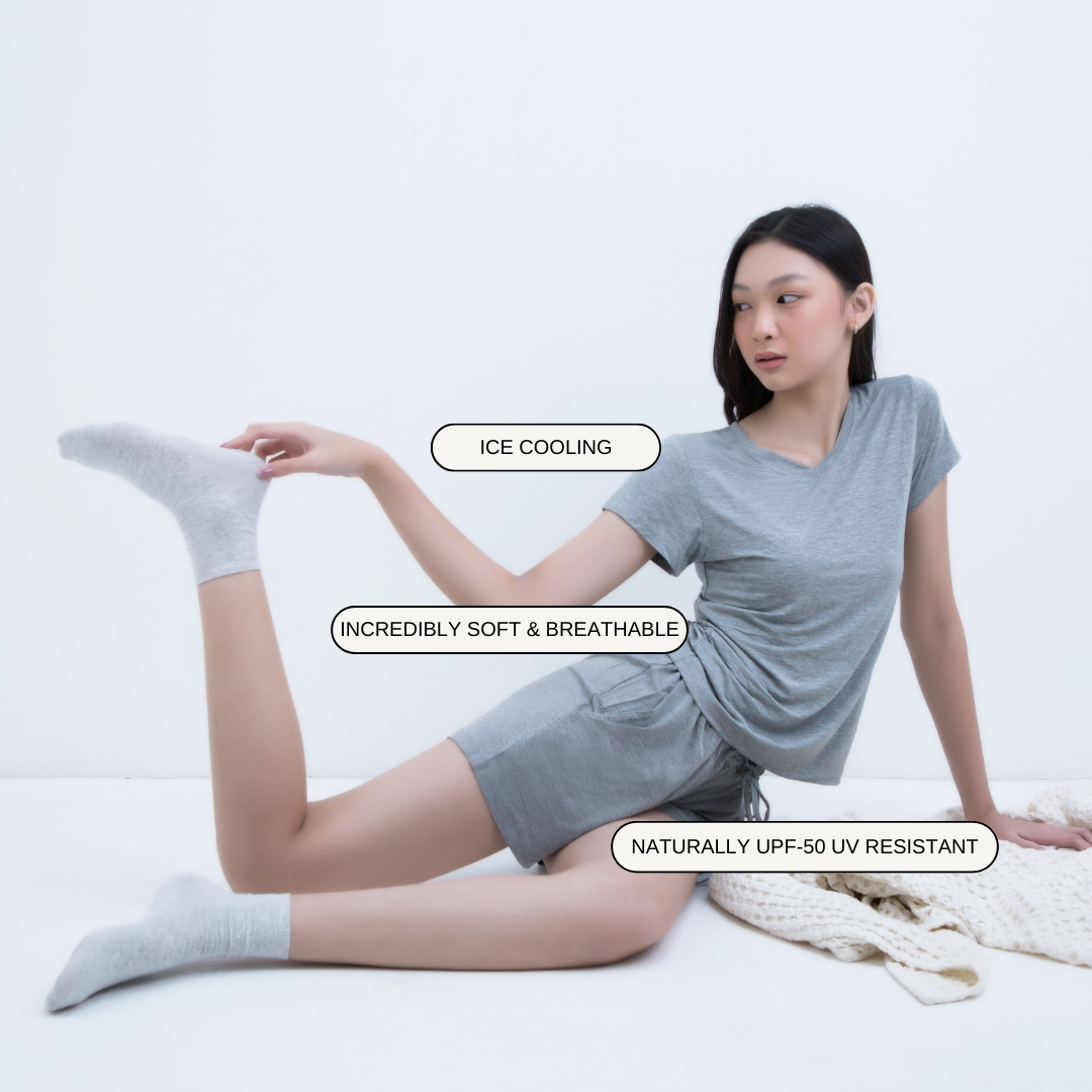 Women's Ultra-Soft Bamboo Lounge Tee - Bedtribe
