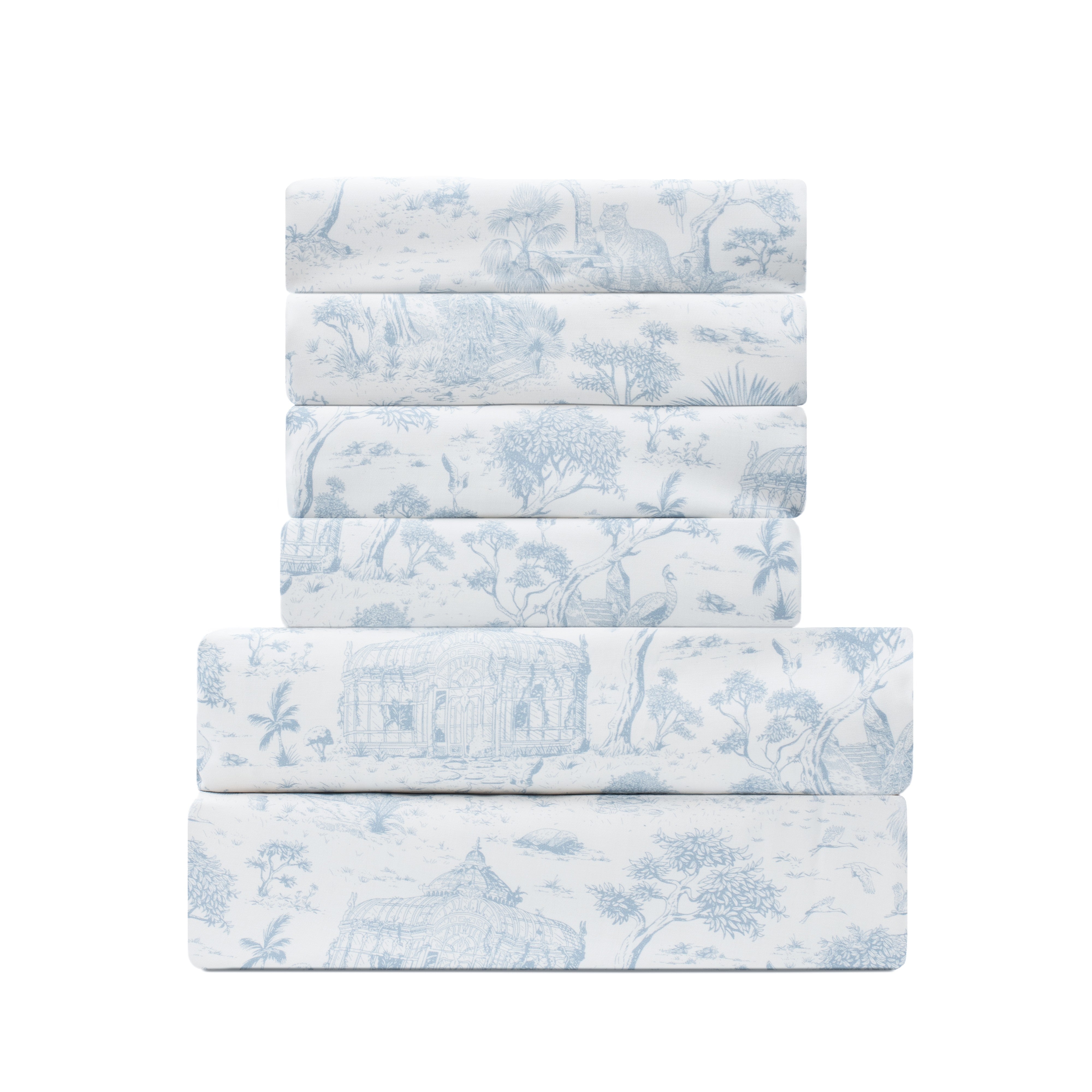 Iced Bamboo Sheets Set (The Botanist's Odyssey) - Preorder - Bedtribe