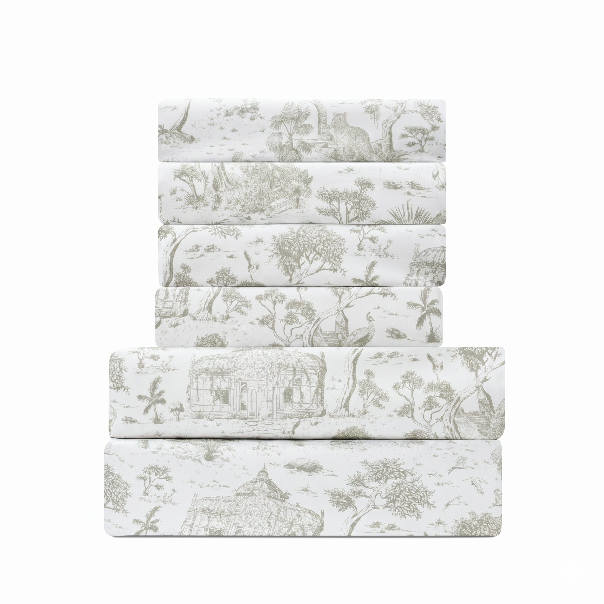 Iced Bamboo Sheets Set (The Botanist's Odyssey) - Preorder - Bedtribe