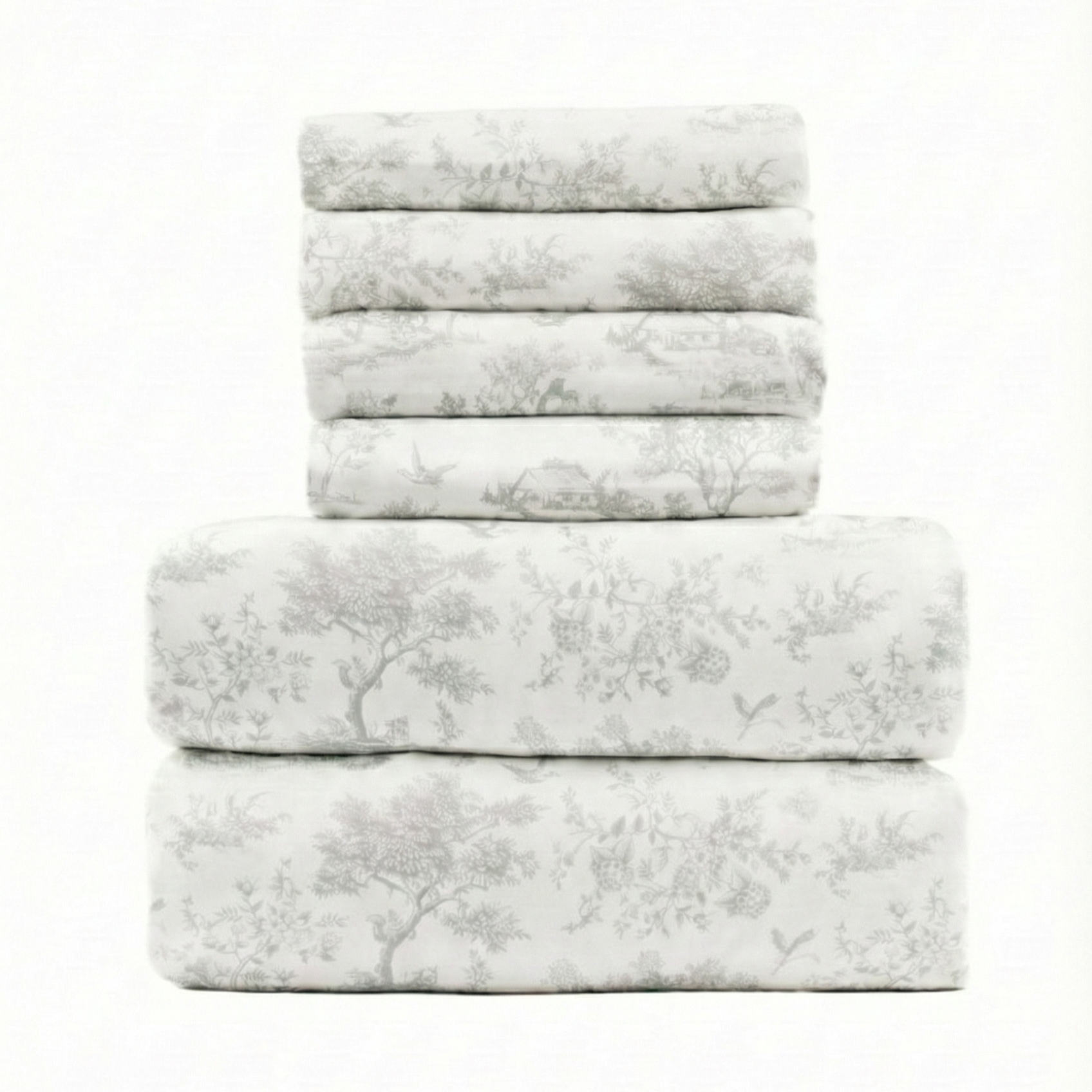 Fitted Sheet (Toile De Jouy) - Preorder