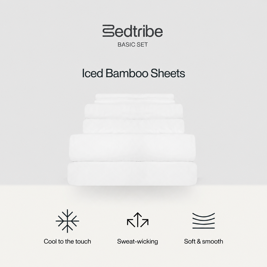 Iced Bamboo Sheets Set (Basic) - Bedtribe