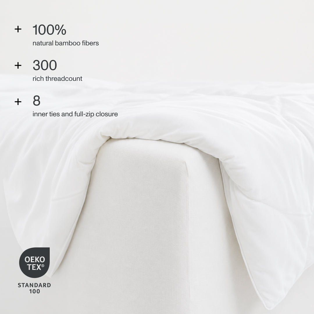 Iced Bamboo Duvet Cover - Bedtribe
