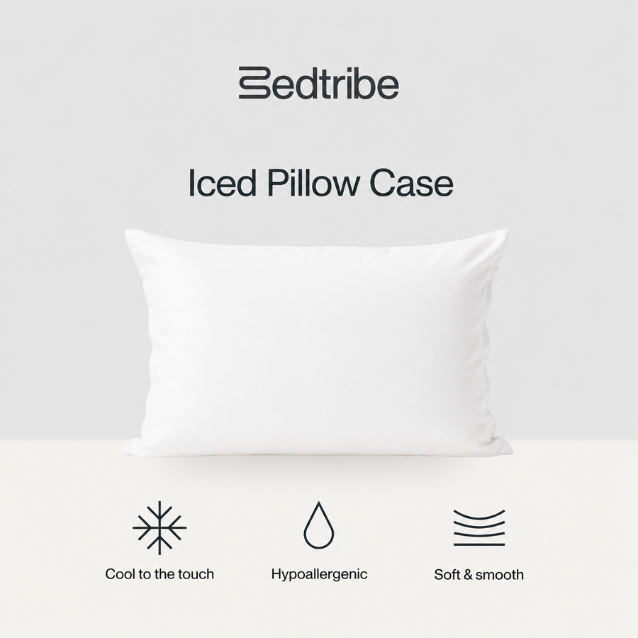 Iced Bamboo Pillow Case - Bedtribe