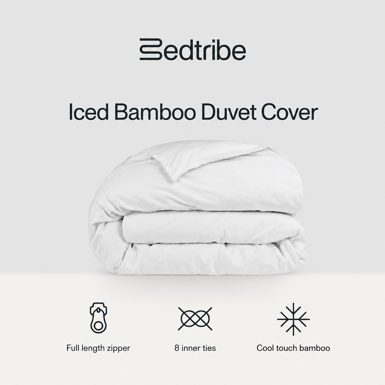 Iced Bamboo Duvet Cover - Bedtribe