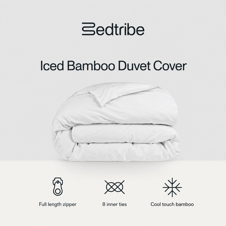 Iced Bamboo Duvet Cover - Bedtribe