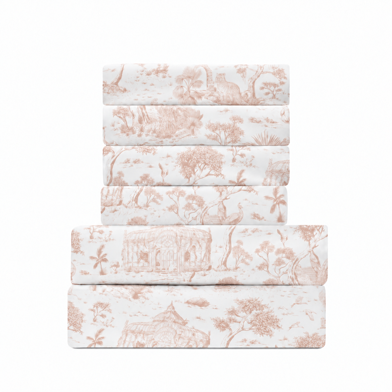 Iced Bamboo Sheets Set (The Botanist's Odyssey) - Bedtribe