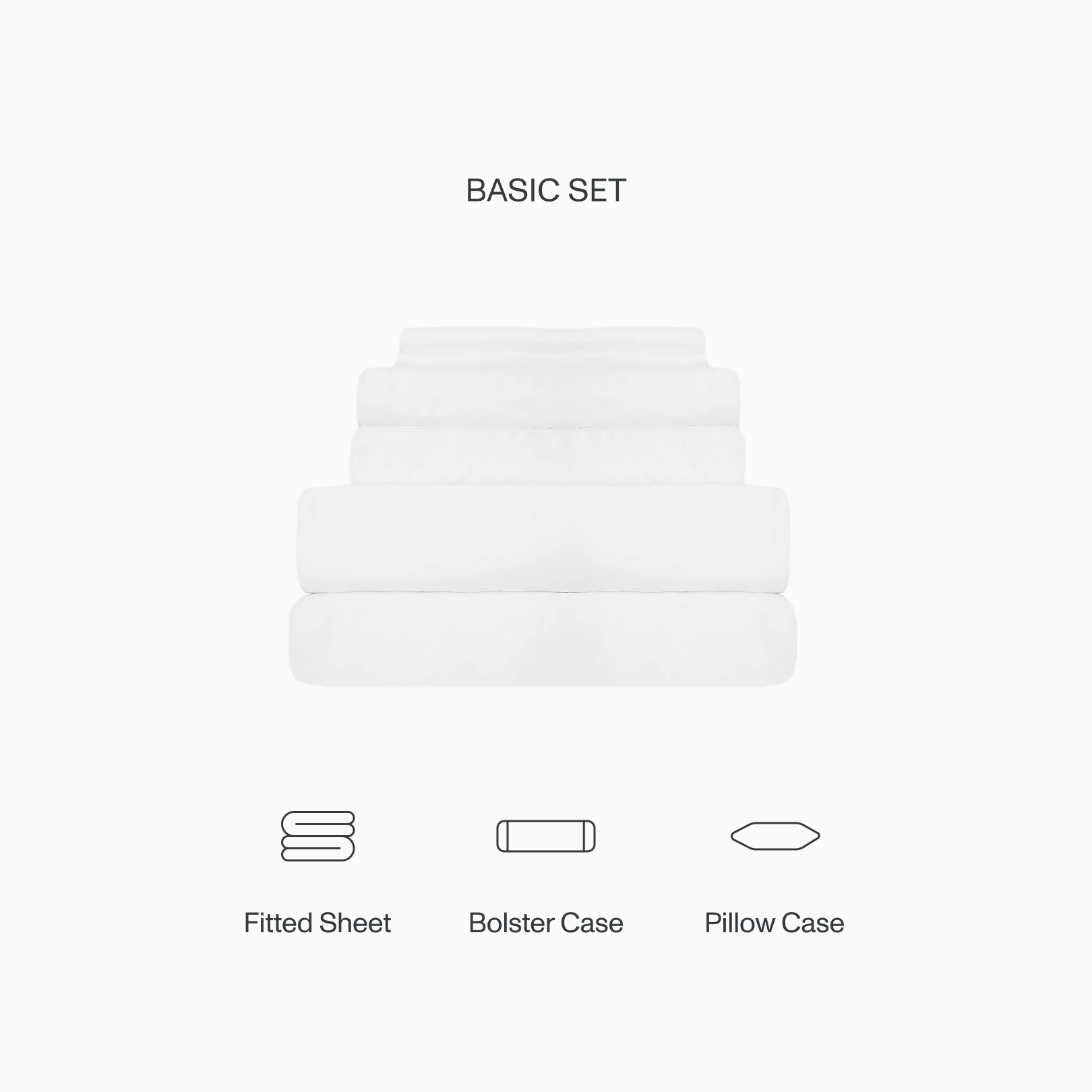 Iced Bamboo Sheets Set (Basic)